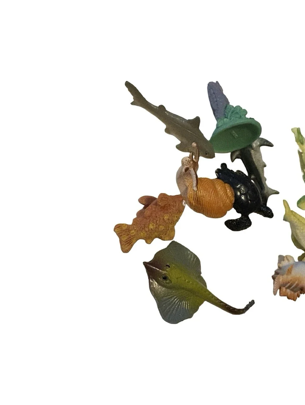 Plastic Sea Life Creatures Animal Toys Lot